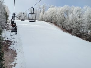 Ski Brule ski lifts - Iron County Michigan