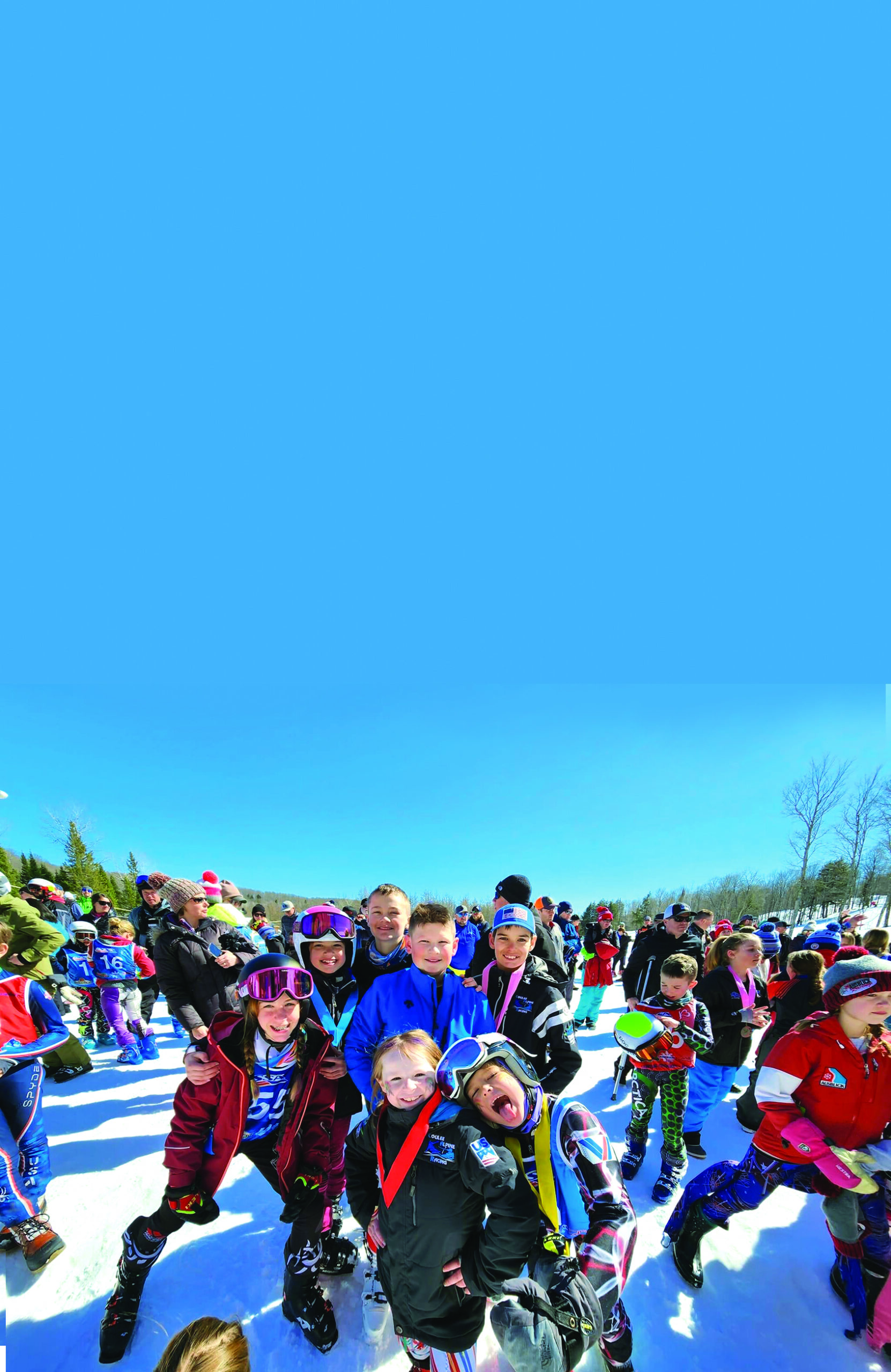 Ski Brule Party kids