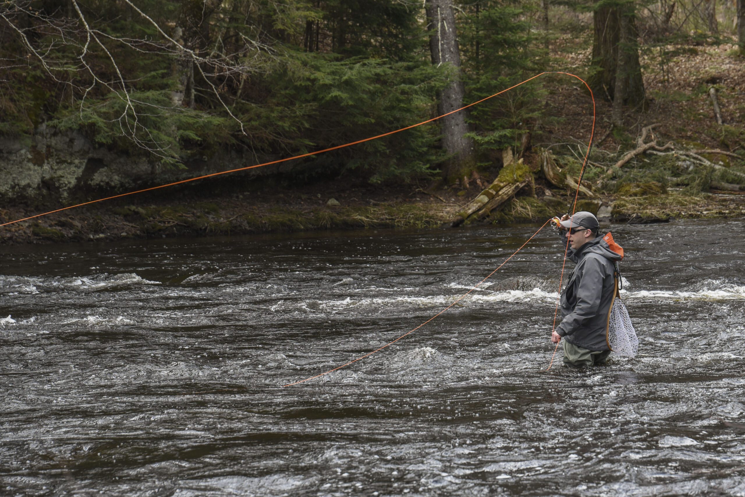 long cast fly fishing