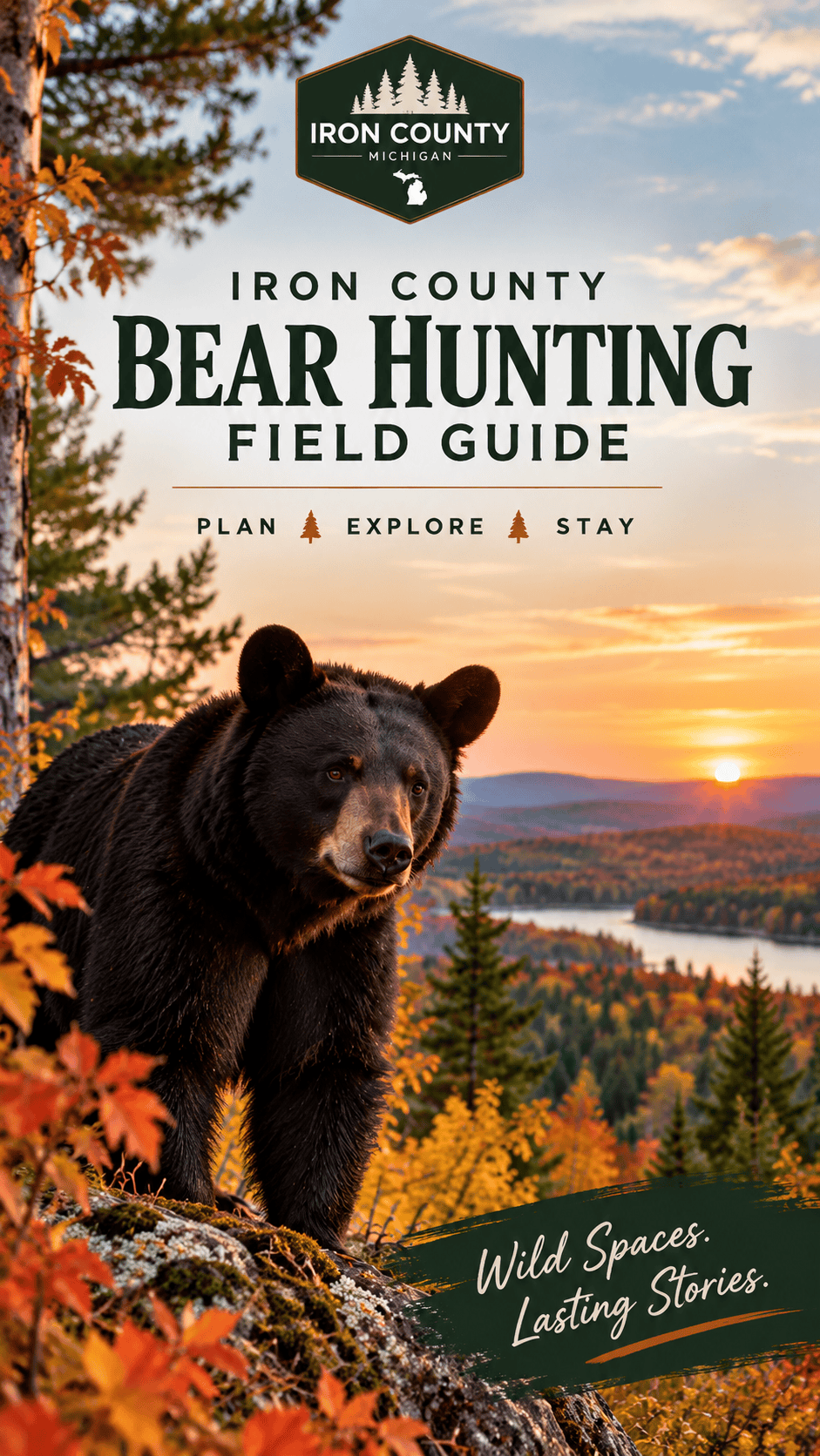 Bear Hunting Field Guide for Iron County Michigan