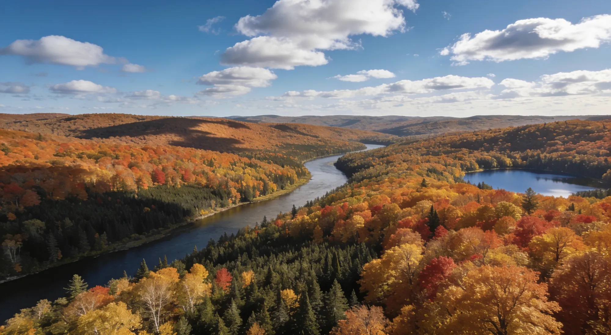 Forest hunting land in Iron County Michigan