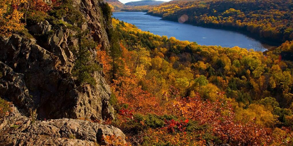 Porcupine Mountains Fall